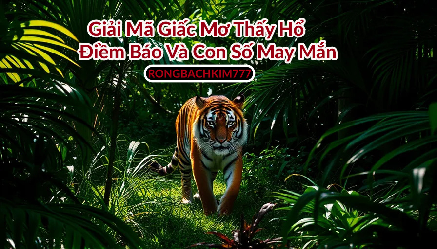 Giải Mã Giấc Mơ Thấy Hổ - Điềm Báo Và Con Số May Mắn